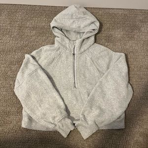 Lululemon cropped scuba hoodie